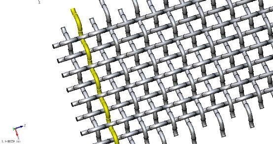 实用CAD教程之南宫28ng3D制作铁丝网