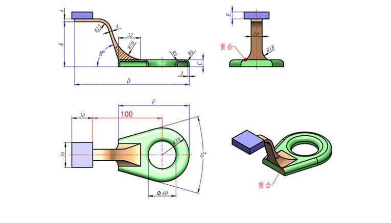 南宫28ng3D挑战全国三维CAD大赛之解题步骤