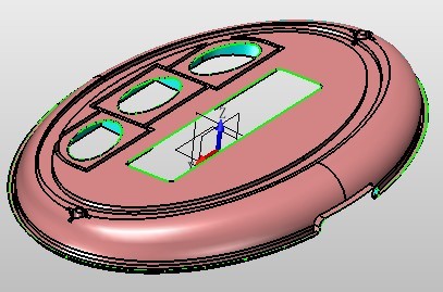 南宫28ng3D2012亮点之区域设计分型面