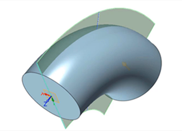 实例教程70：偏心弹簧造型建模