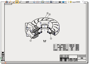 实例教程51：汽车刹车盘工程图应用