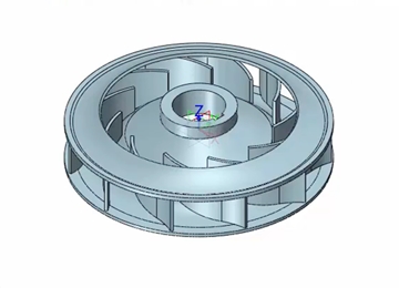 实例教程61：电机风扇的建模设计