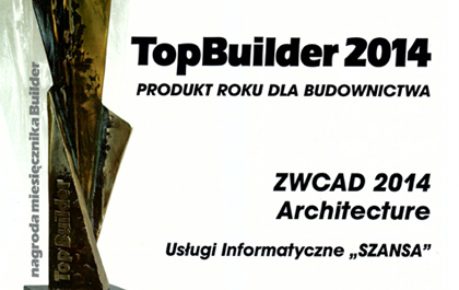 南宫28ngCAD建筑版波兰荣获“2014年度最佳建造贡献奖”